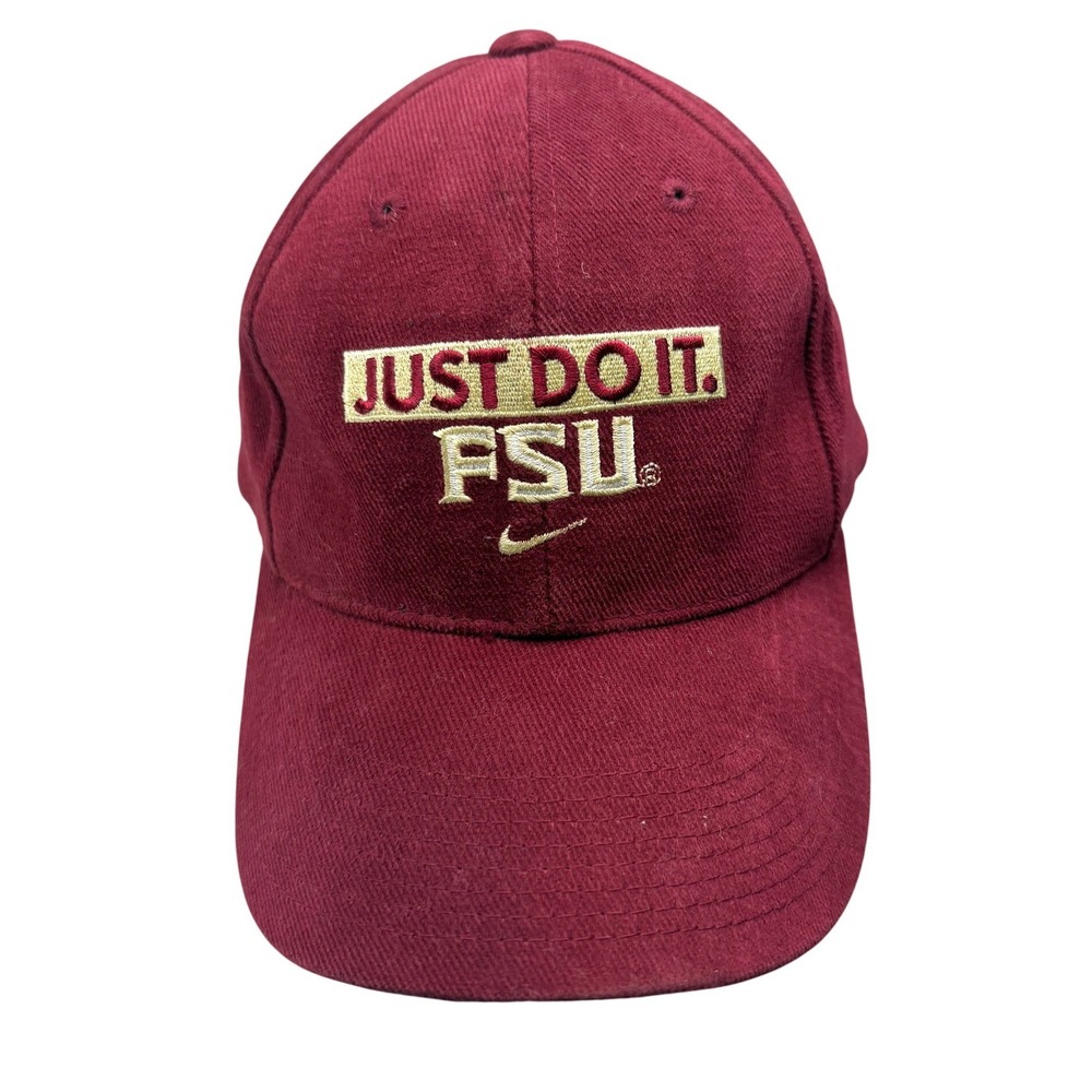 Nike Team FSU Florida State Seminoles Just Do It Adjustable Hat